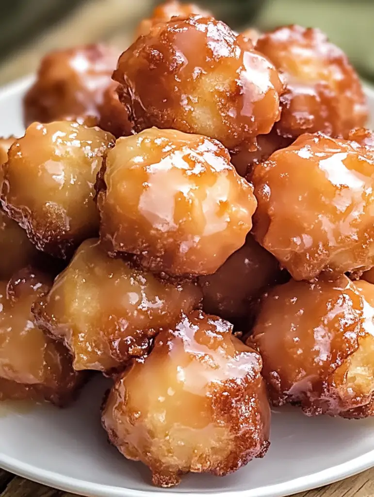Apple Fritter Bites