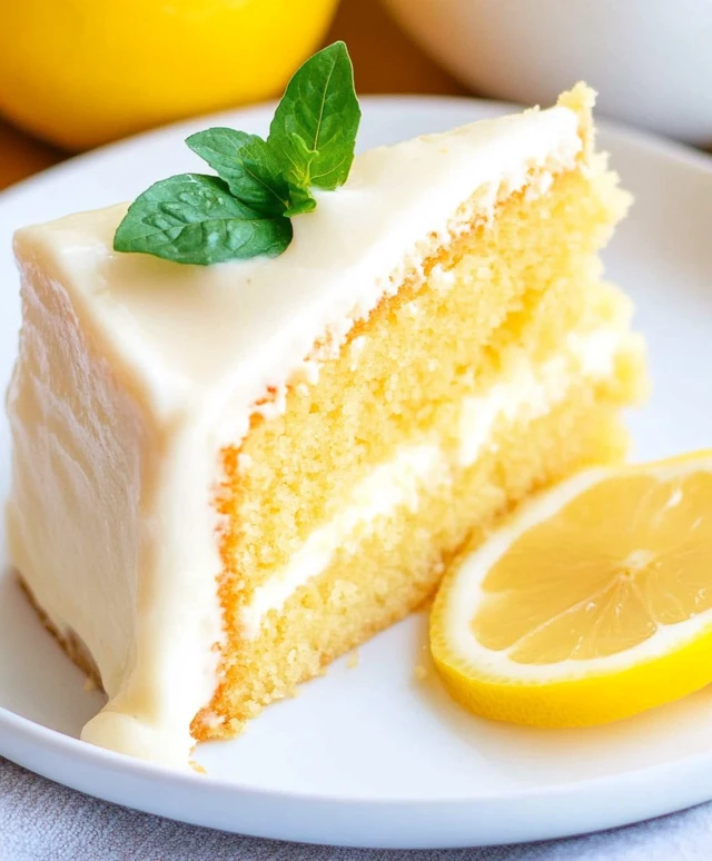Lemon Custard Cake