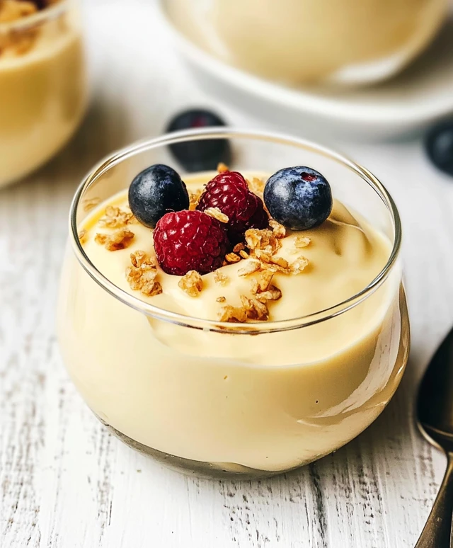 Custard dessert