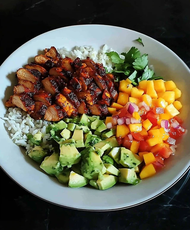 Jerk Chicken Buddha Bowl