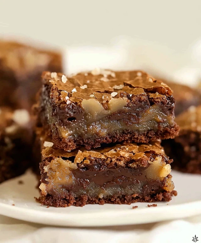 German Chocolate Brownies