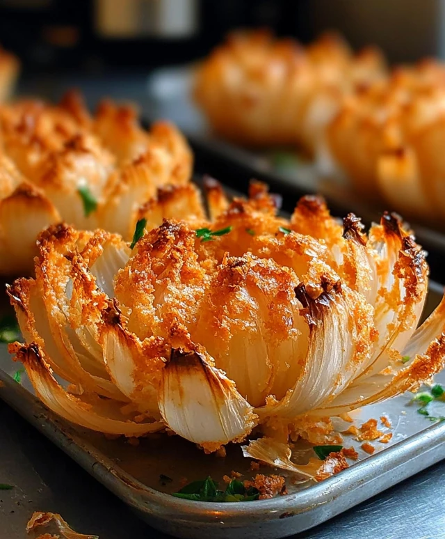 baked blooming onions