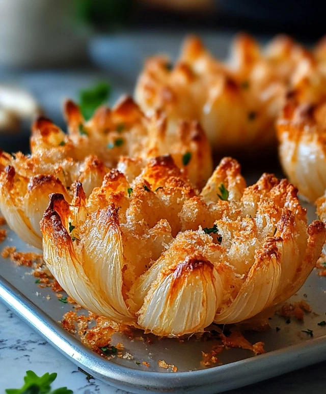 baked blooming onions