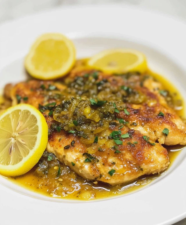 Lemon Chicken Piccata