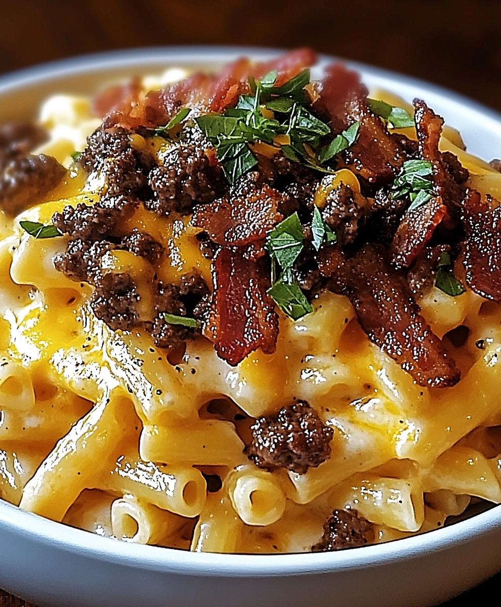 Bacon Cheeseburger Pasta