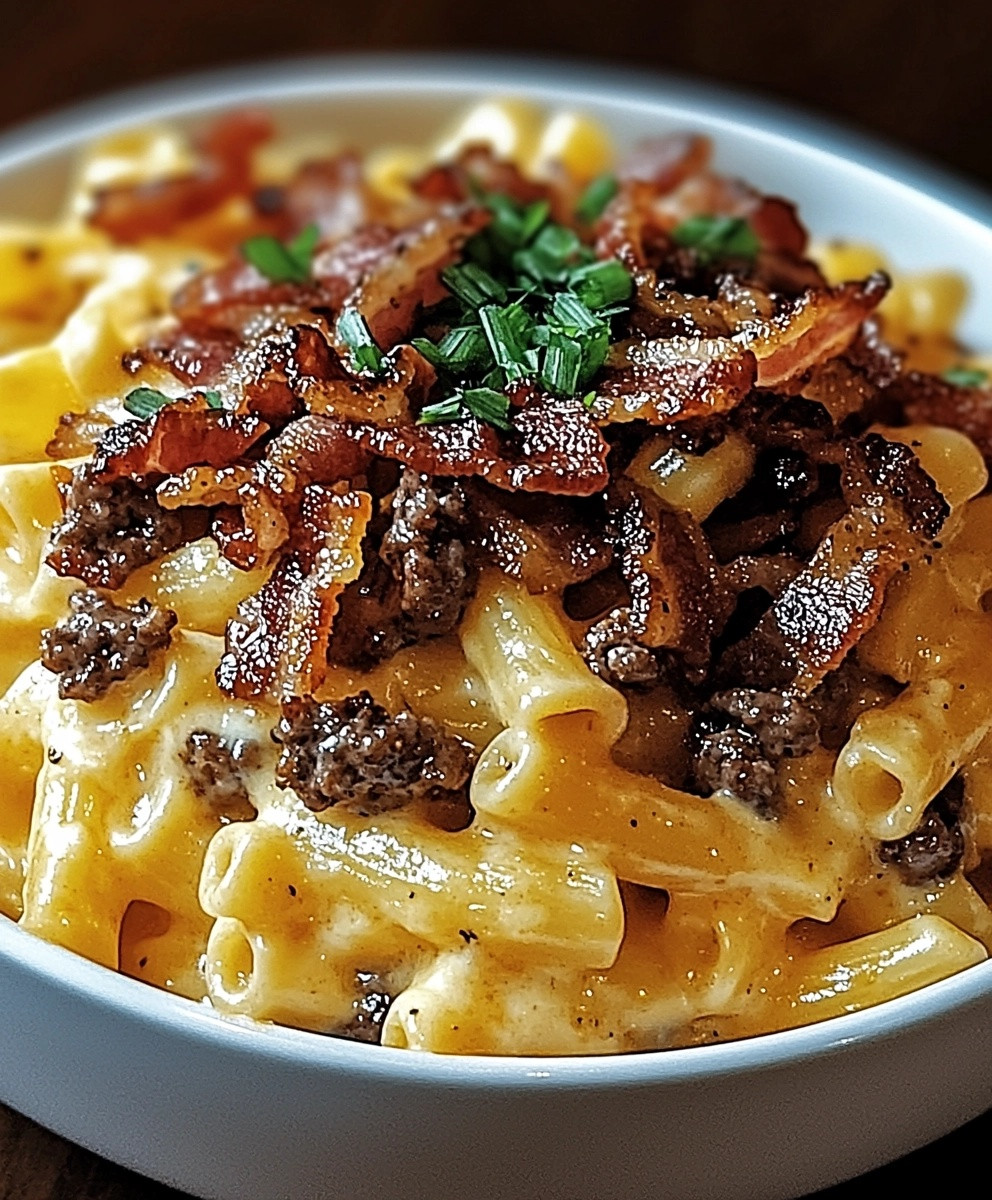Bacon Cheeseburger Pasta