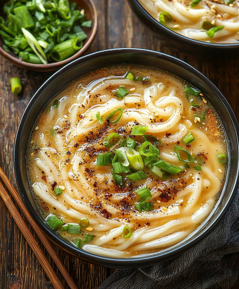 Creamy Miso Udon Soup