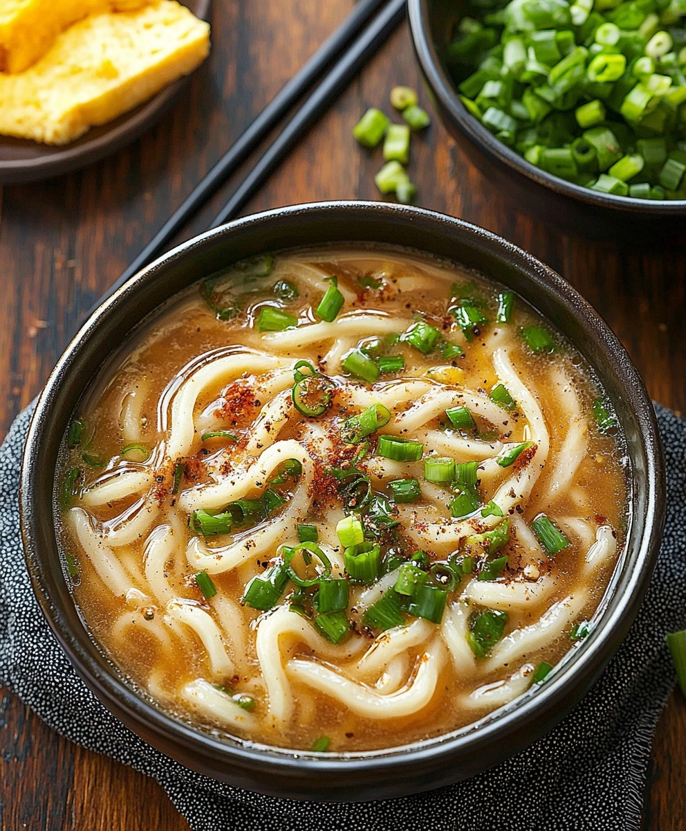 Creamy Miso Udon Soup