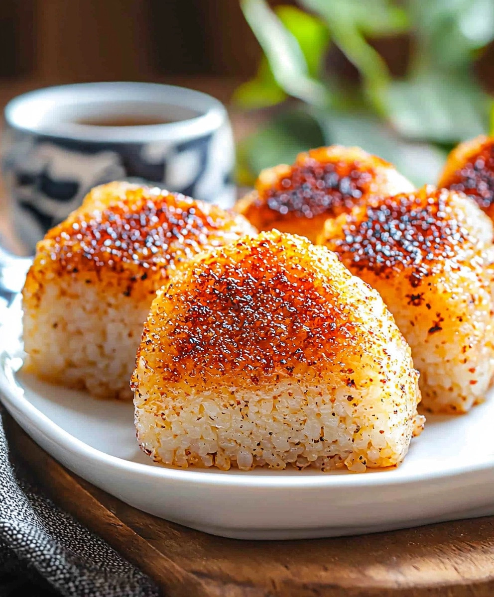Yaki Onigiri Grilled Rice Balls