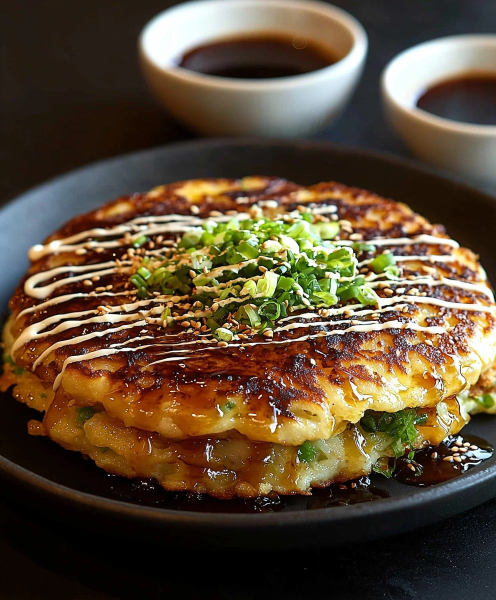 Easy Okonomiyaki Pancakes
