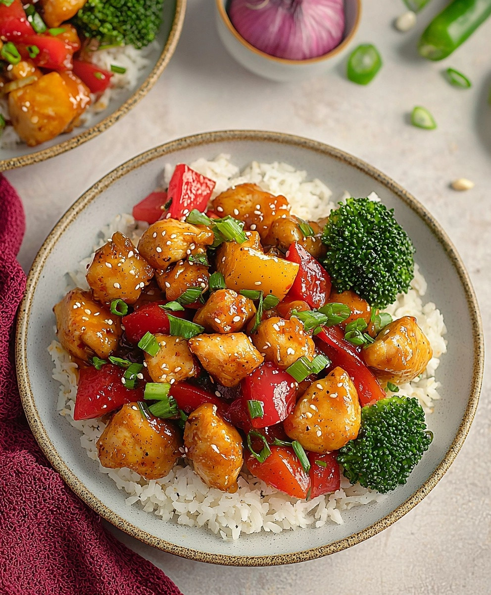 Healthy Sweet and Sour Chicken