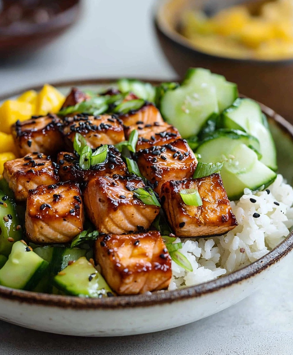 Soy Ginger Salmon Bowl