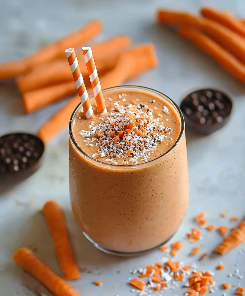 Carrot Cake Protein Smoothie