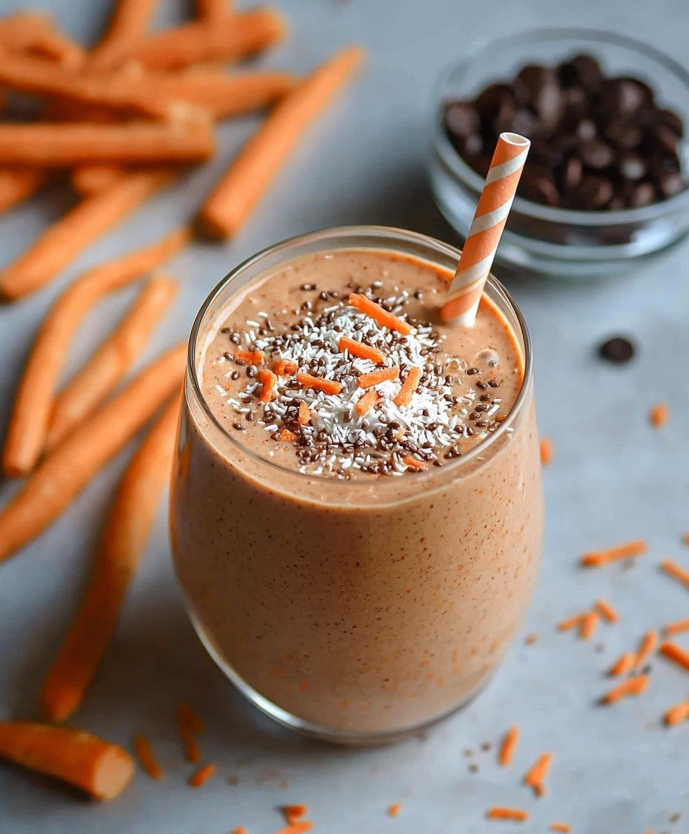 Carrot Cake Protein Smoothie