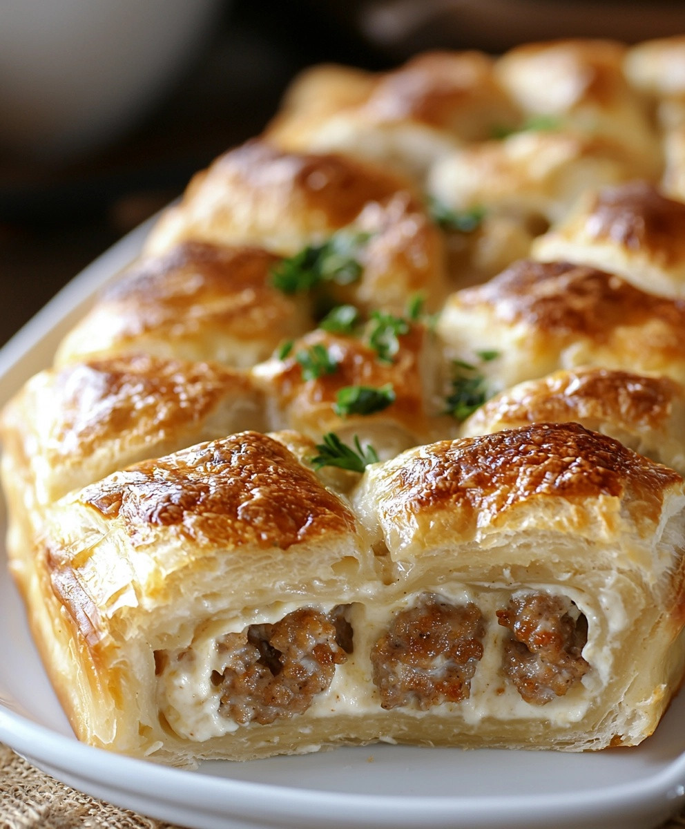 Sausage Cream Cheese Casserole