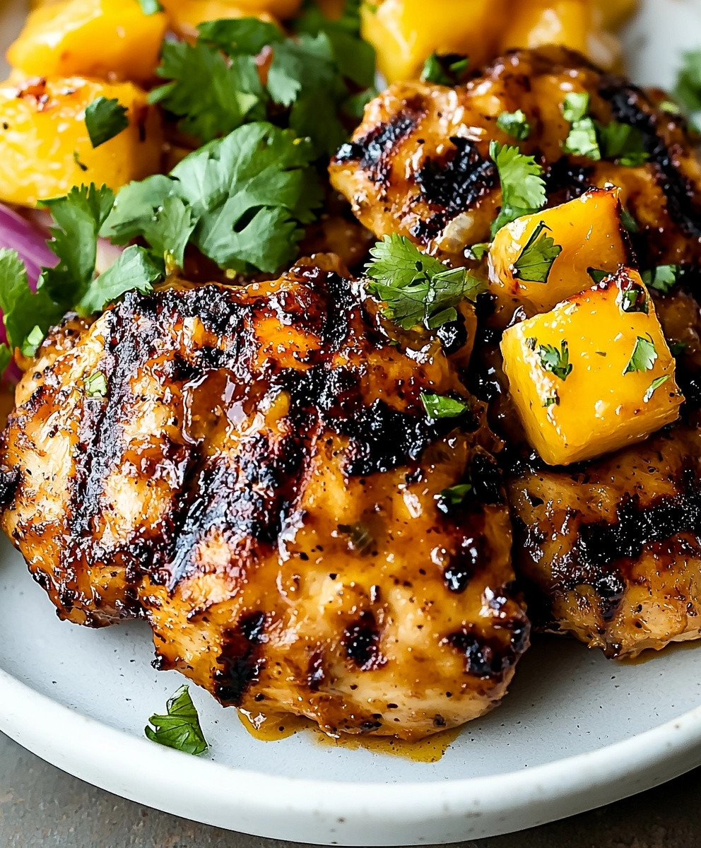Grilled Mango Chicken