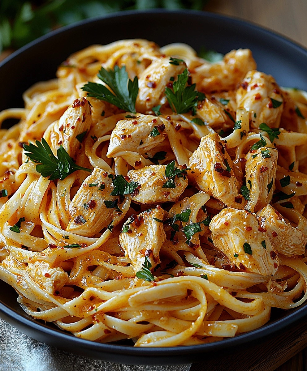 Cowboy Butter Chicken Linguine
