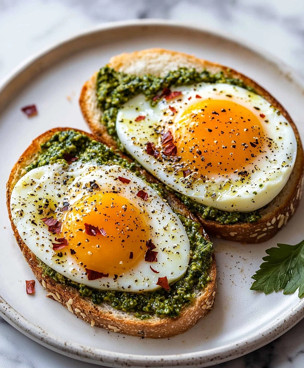 Pesto Eggs