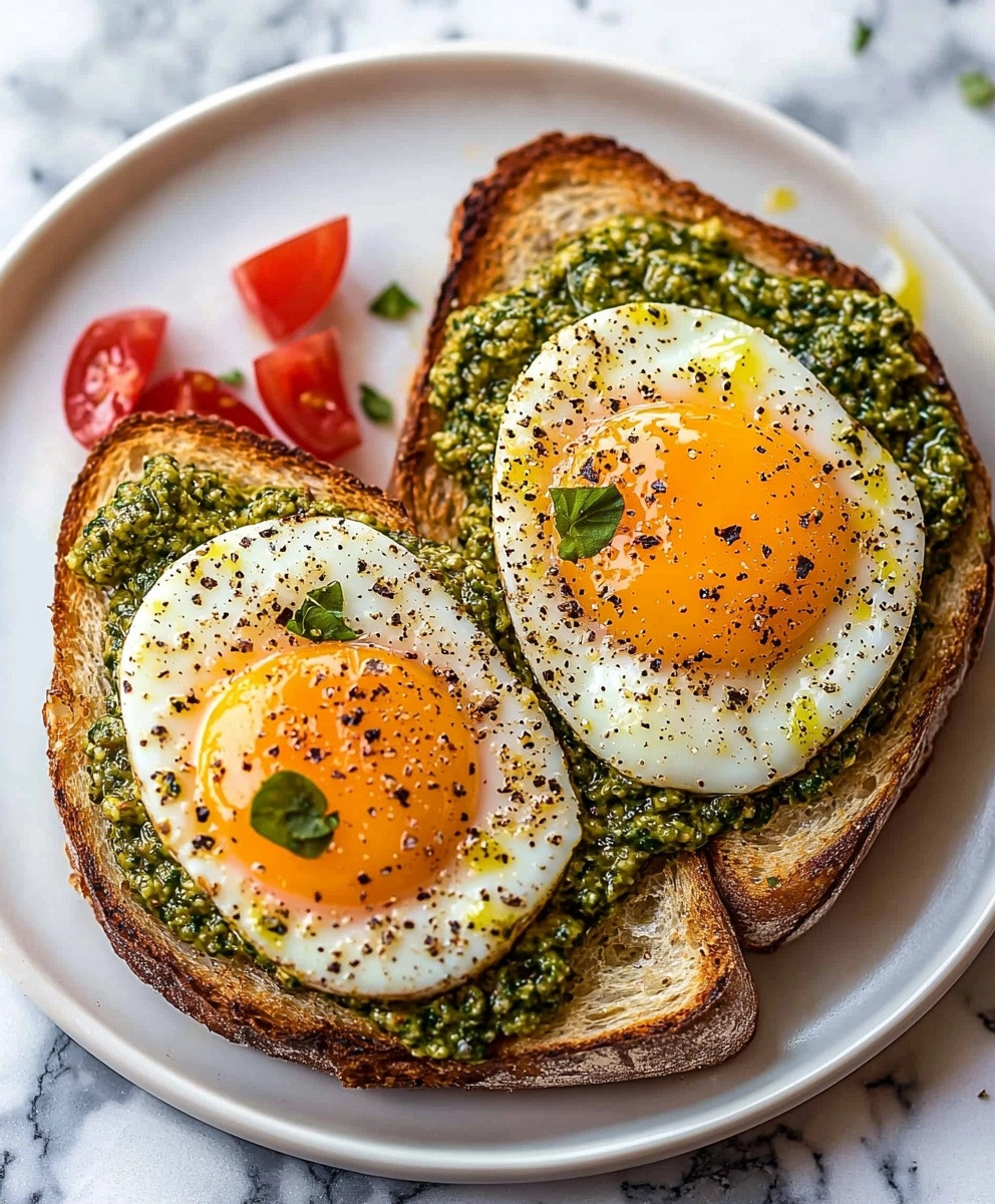 Pesto Eggs
