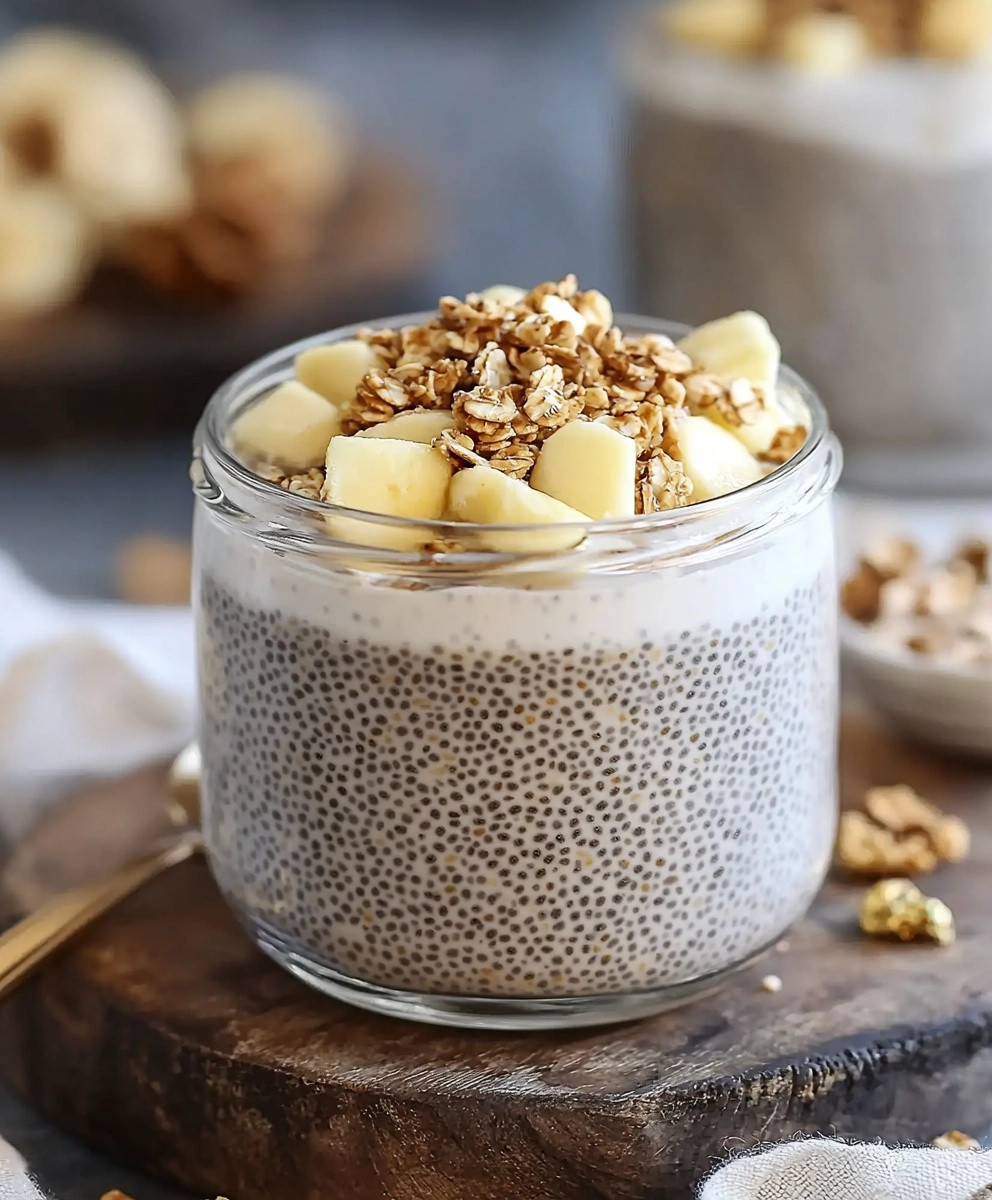 Vegan Nog Chia Pudding