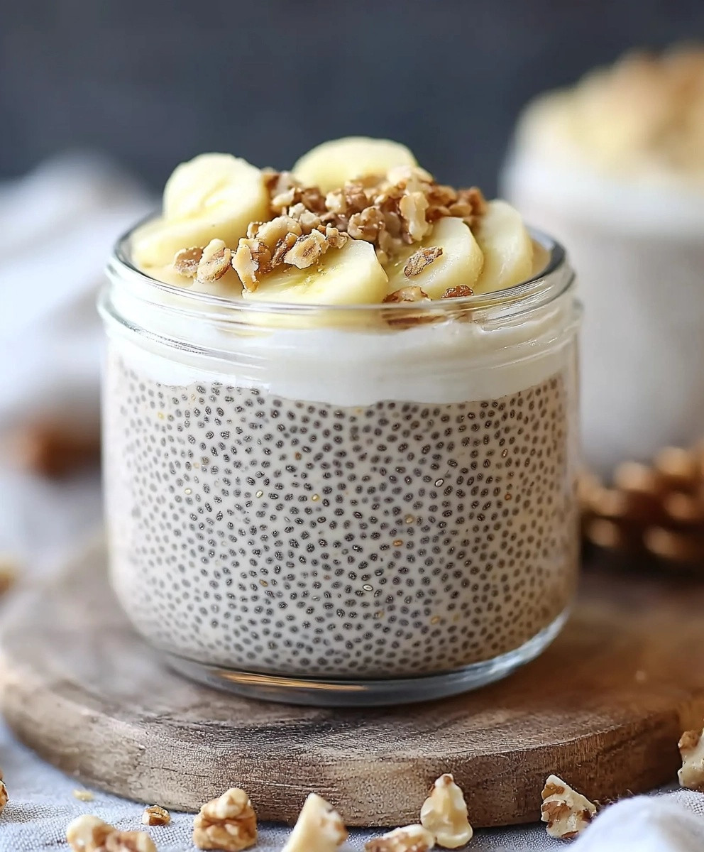 Vegan Nog Chia Pudding