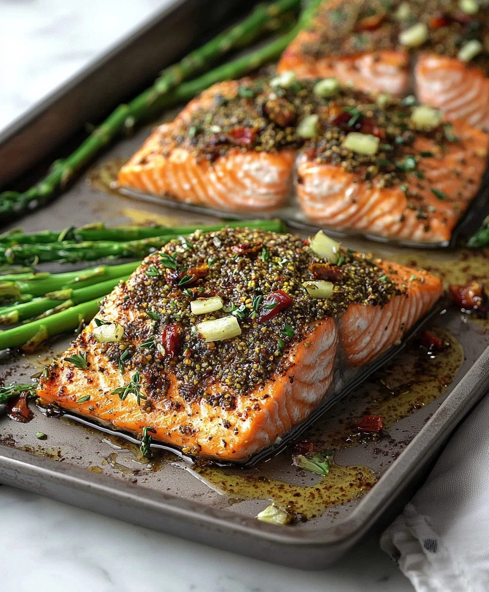 Za'atar Salmon Dish
