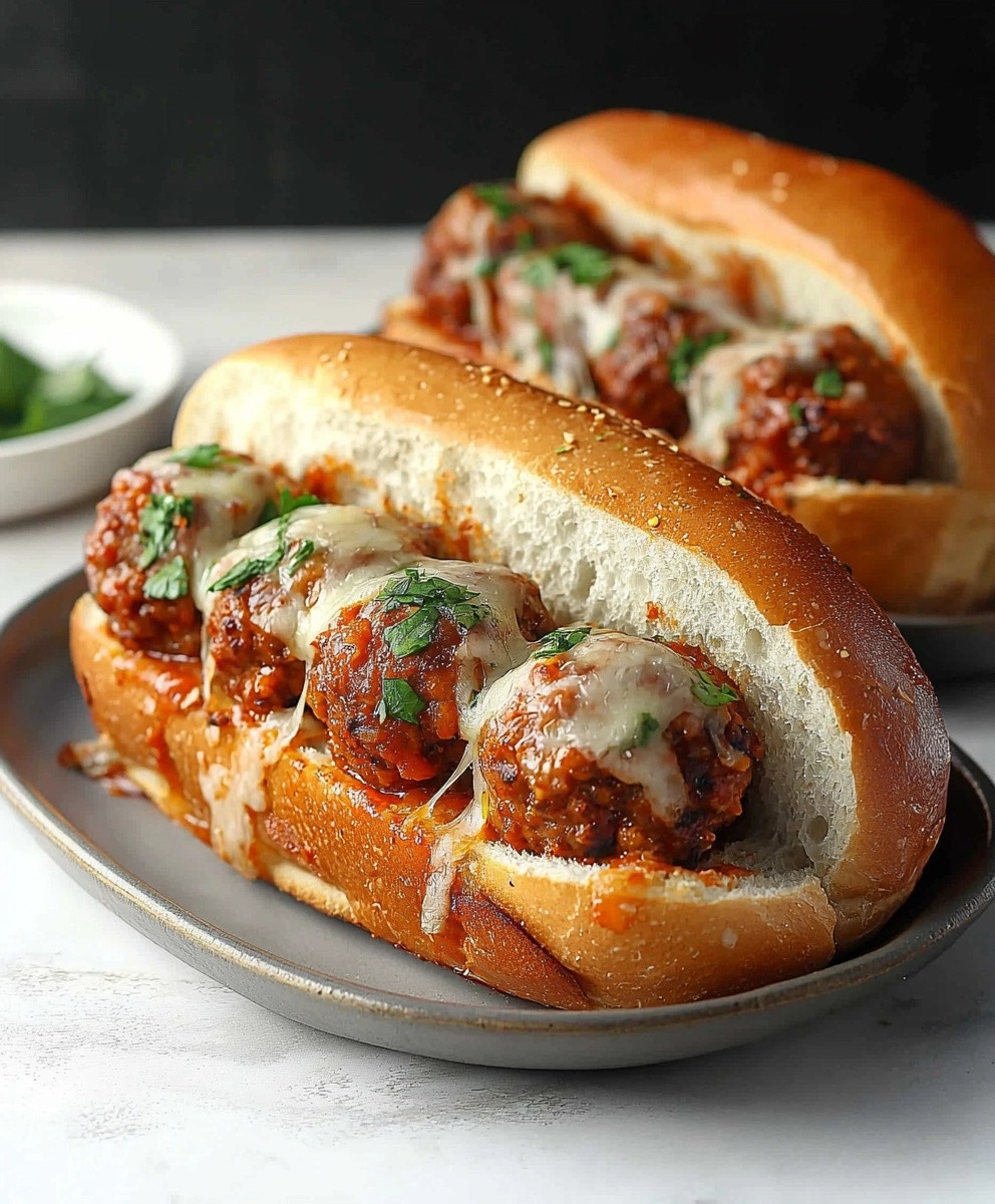 Meatball Sub Sandwiches