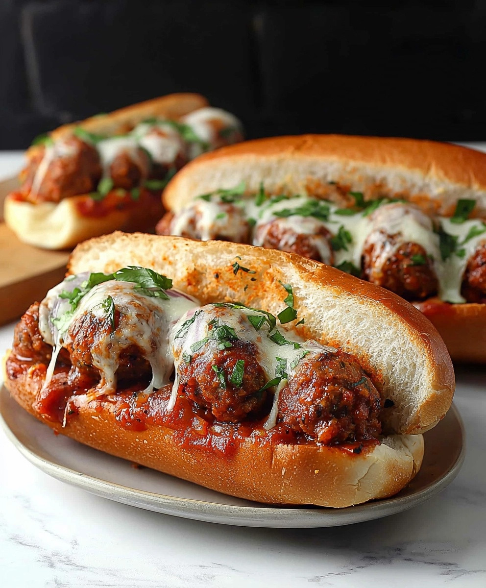 Meatball Sub Sandwiches