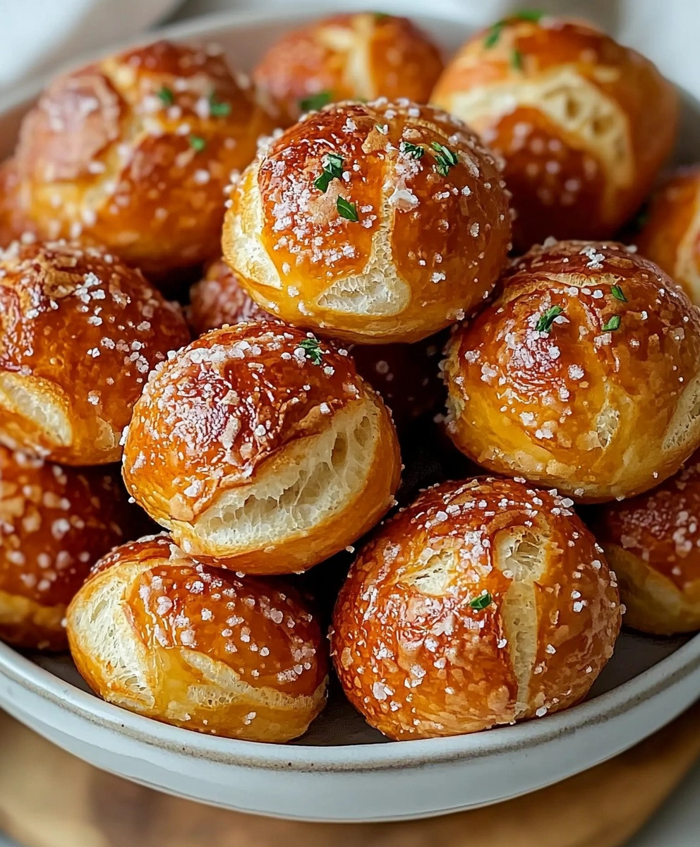 Air Fryer Pretzel Bites