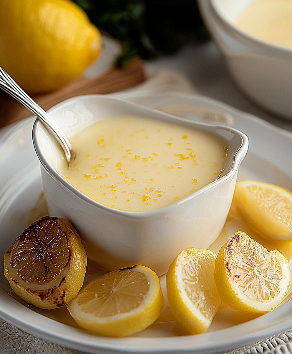 Lemon butter sauce
