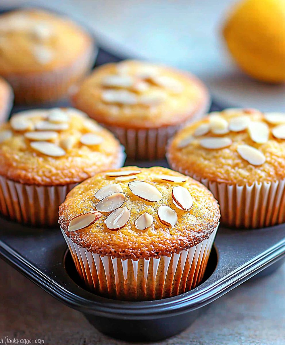 Orange Almond Muffins