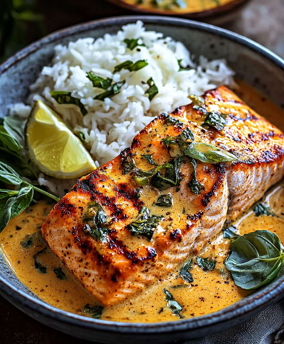 Coconut Curry Salmon