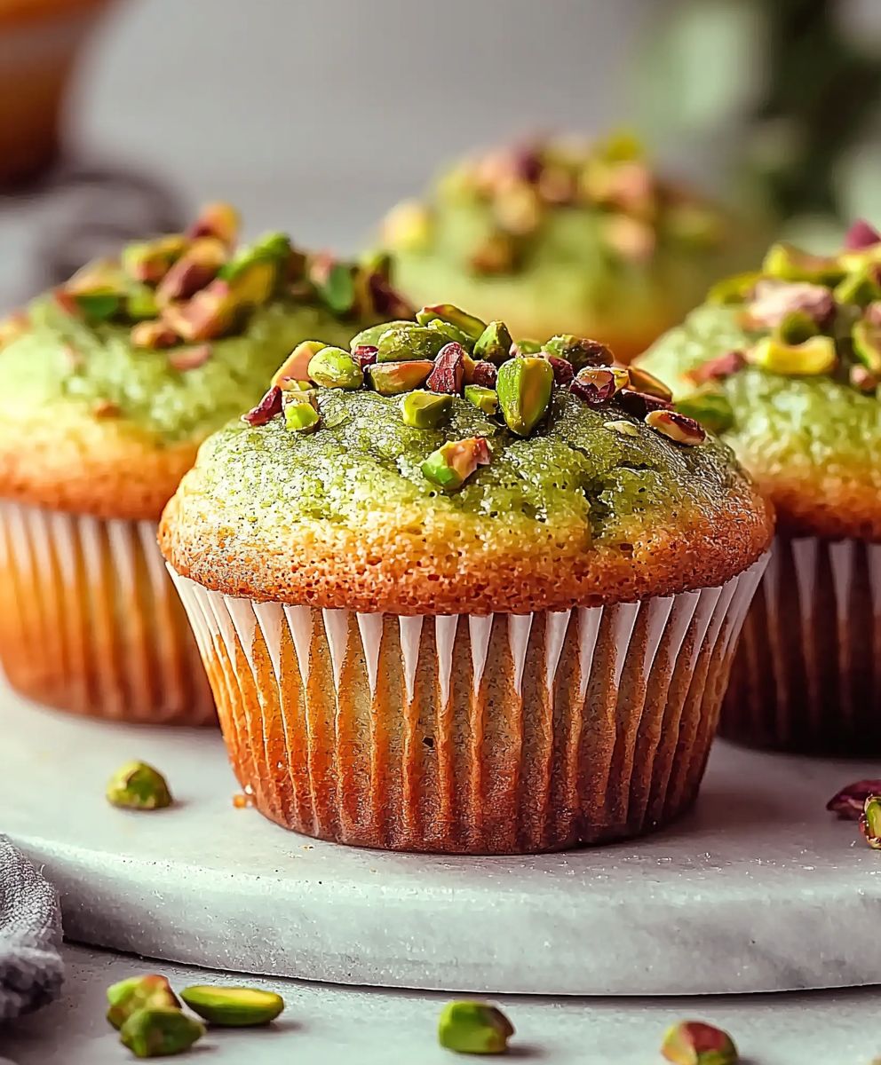Pistachio Muffins