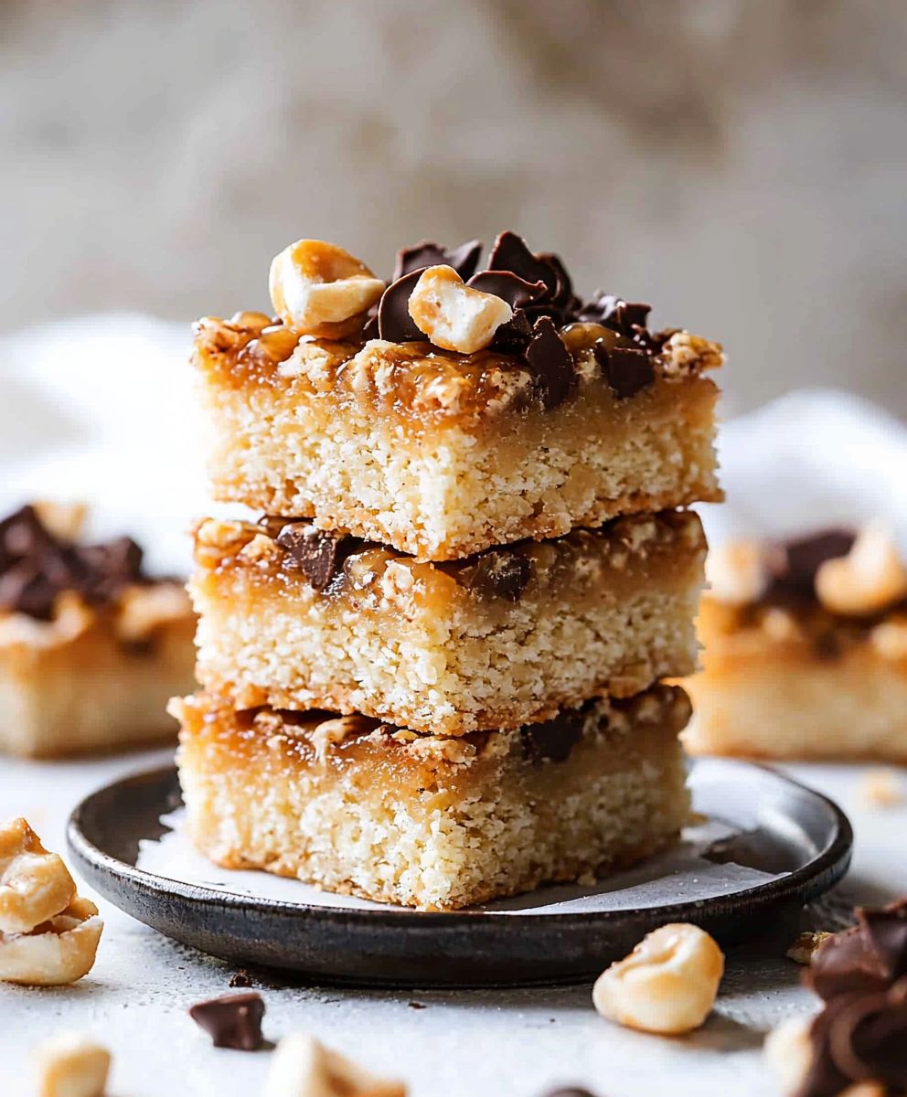 Samoa bars no bake