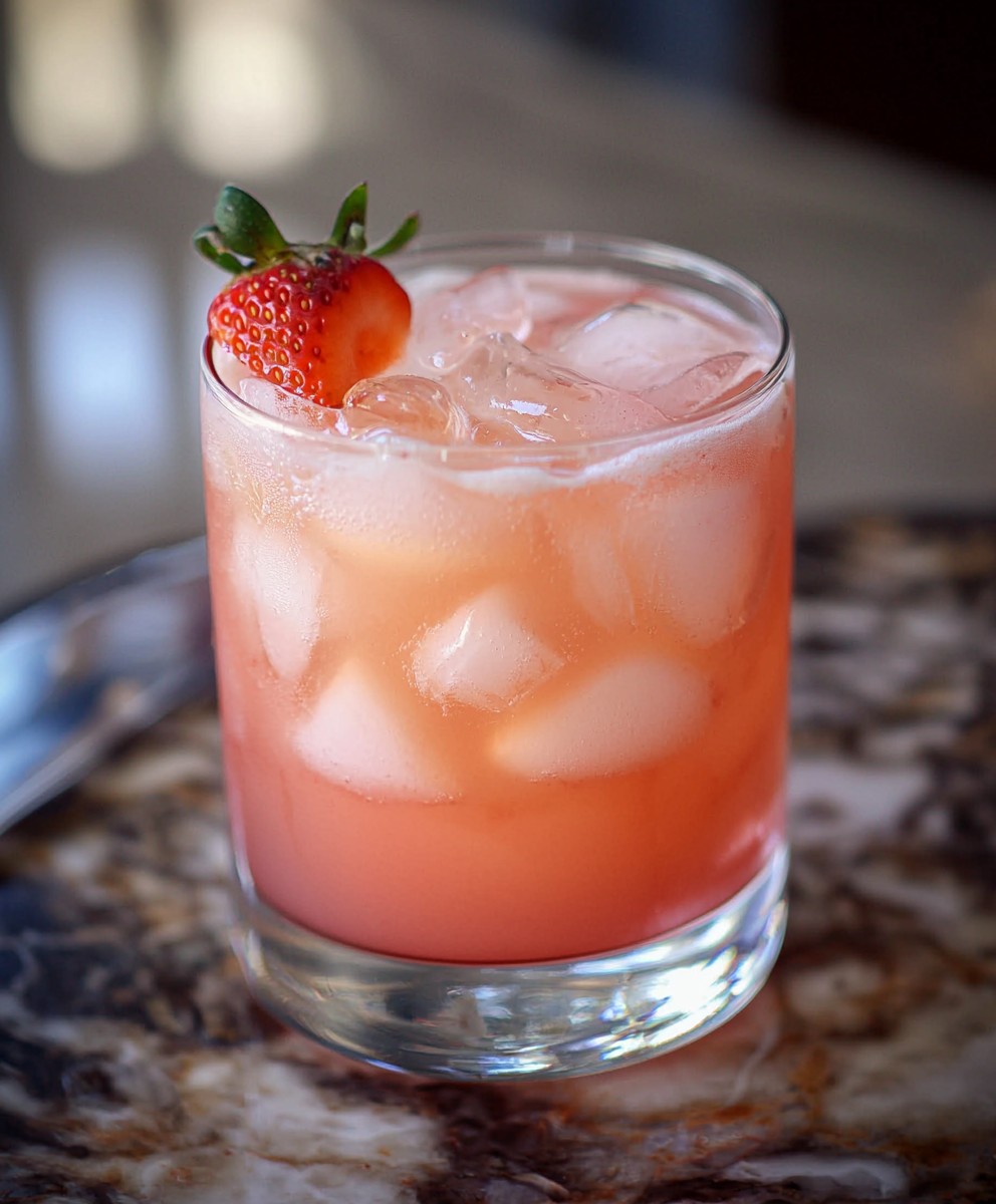 Strawberry Prickly Pear Agua Fresca