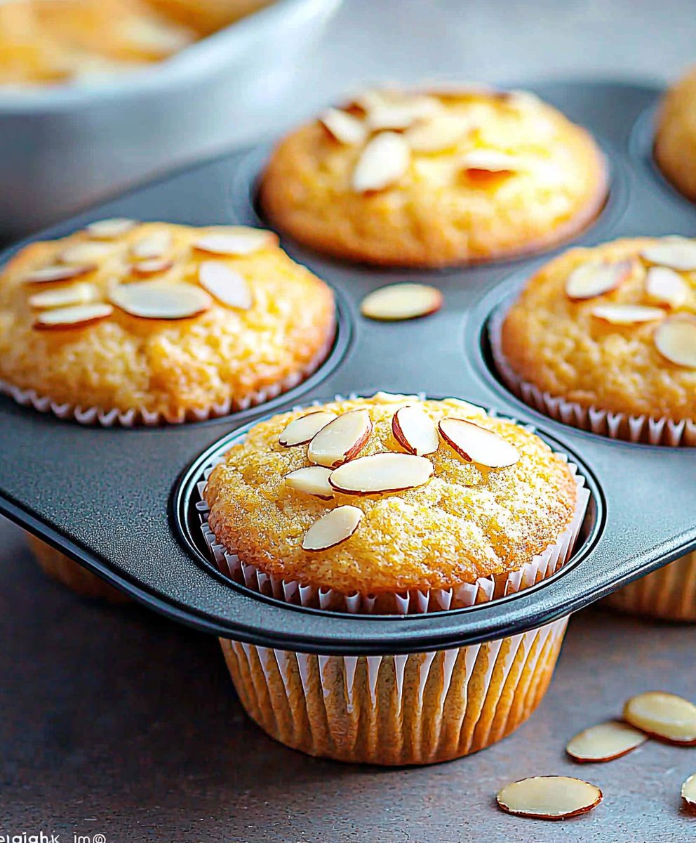 Orange Almond Muffins