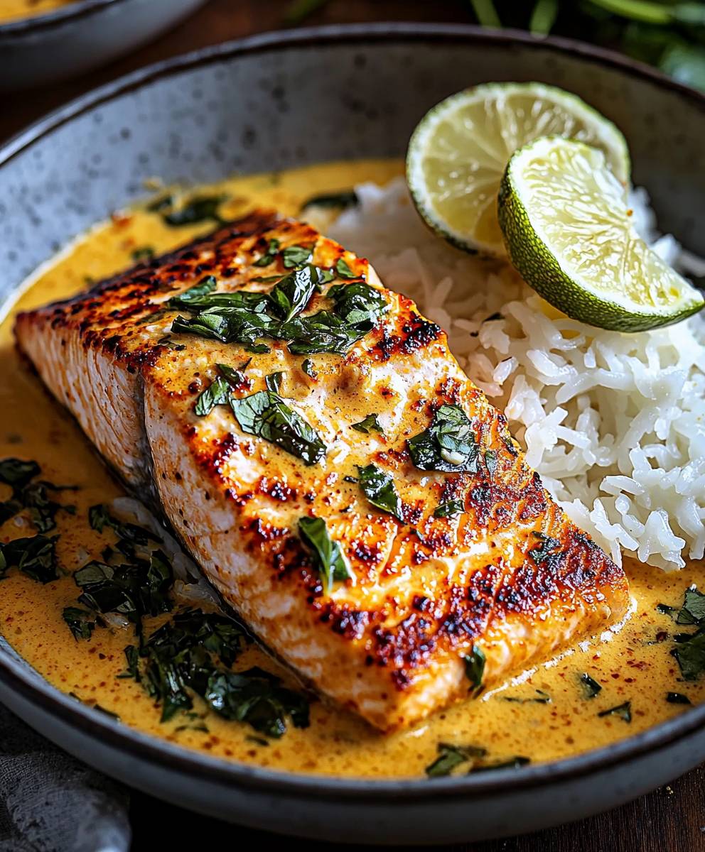 Coconut Curry Salmon