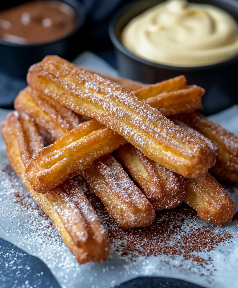 Baked Churros Dessert