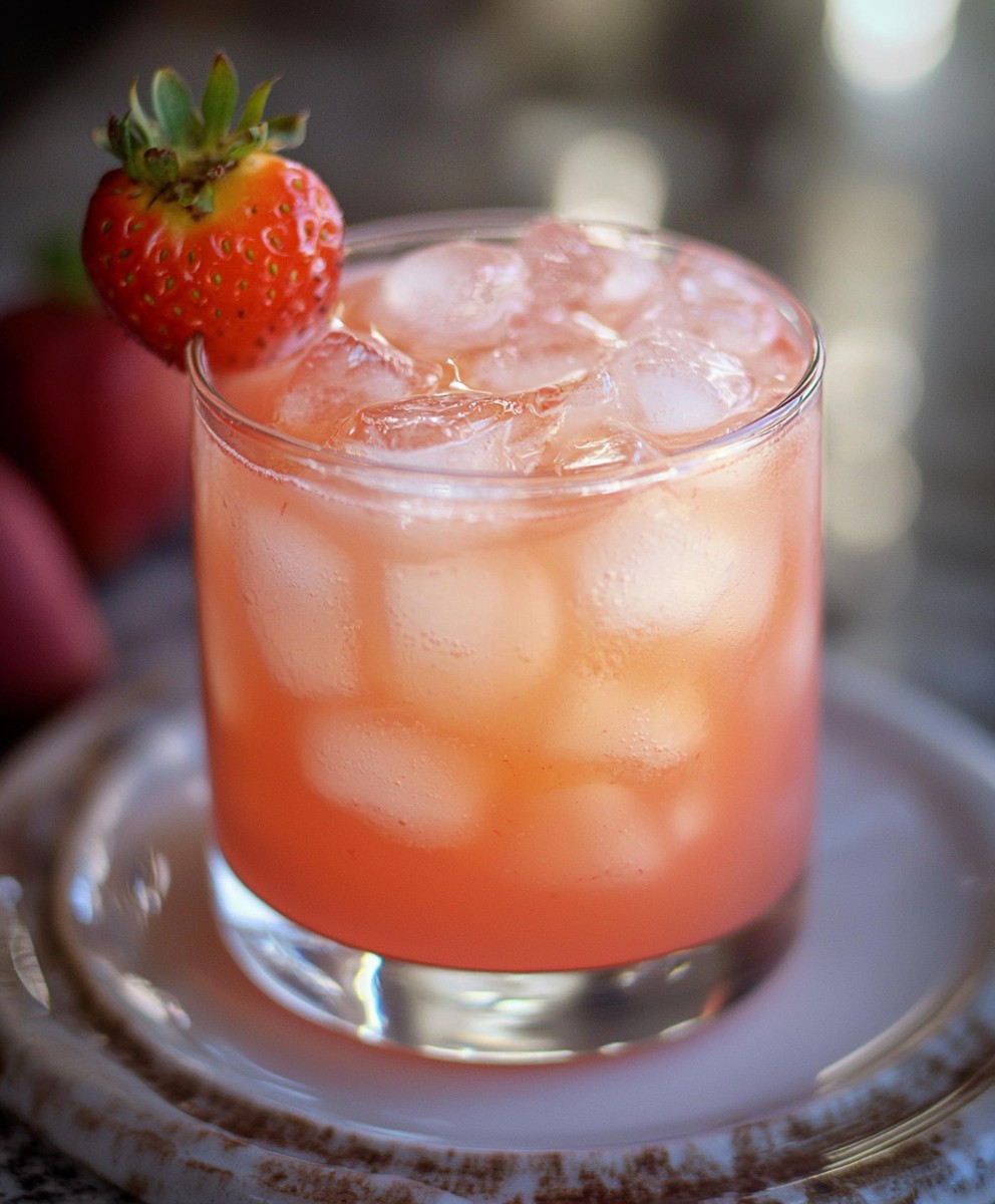 Strawberry Prickly Pear Agua Fresca