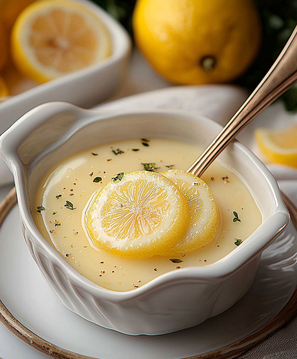 Lemon butter sauce