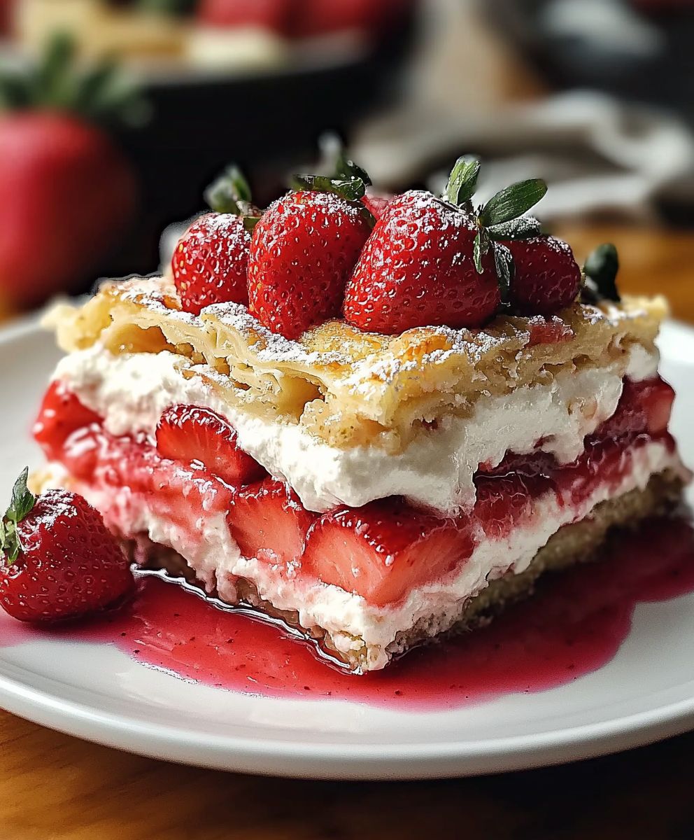 Strawberry Lasagna