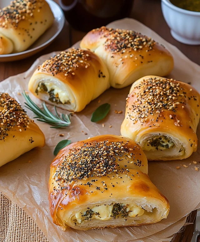 Zaatar Cheese Rolls