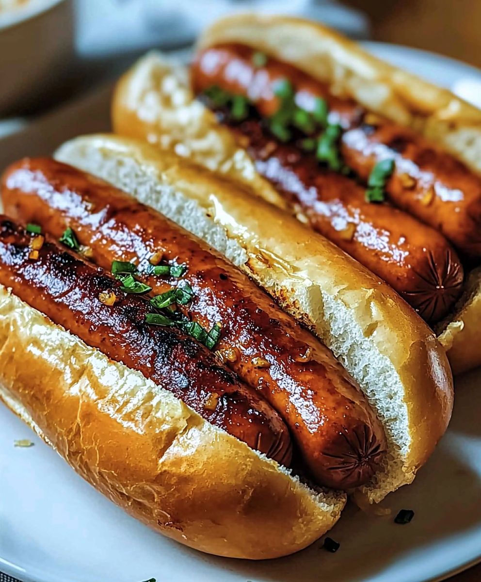 Air Fryer Hot Dogs