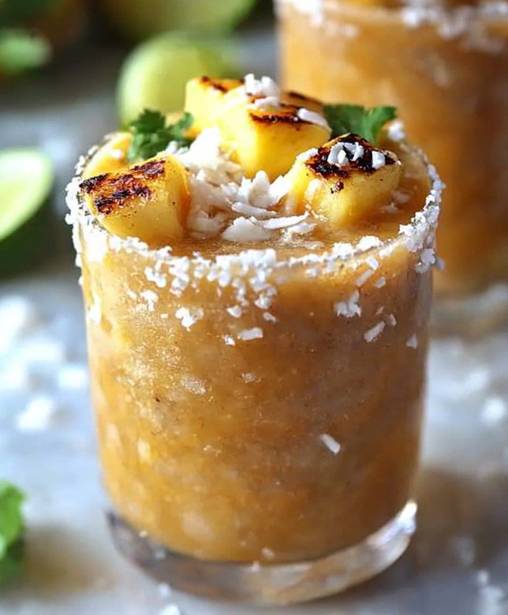 Pineapple Coconut Margaritas