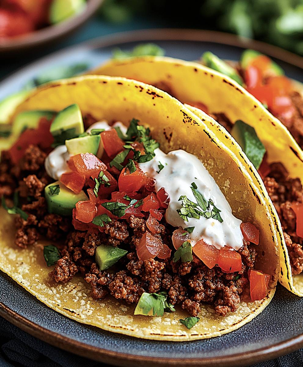 Ground Beef Tacos