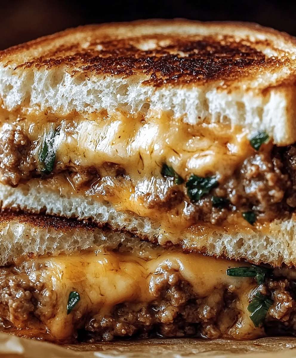Meatloaf grilled cheese sandwich