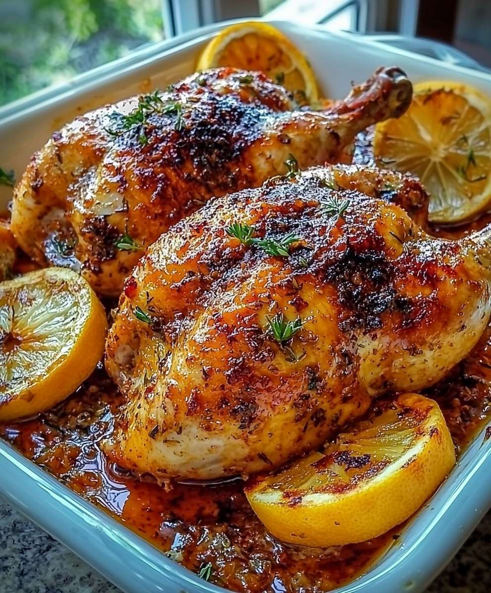 Lemon Herb Cornish Hens