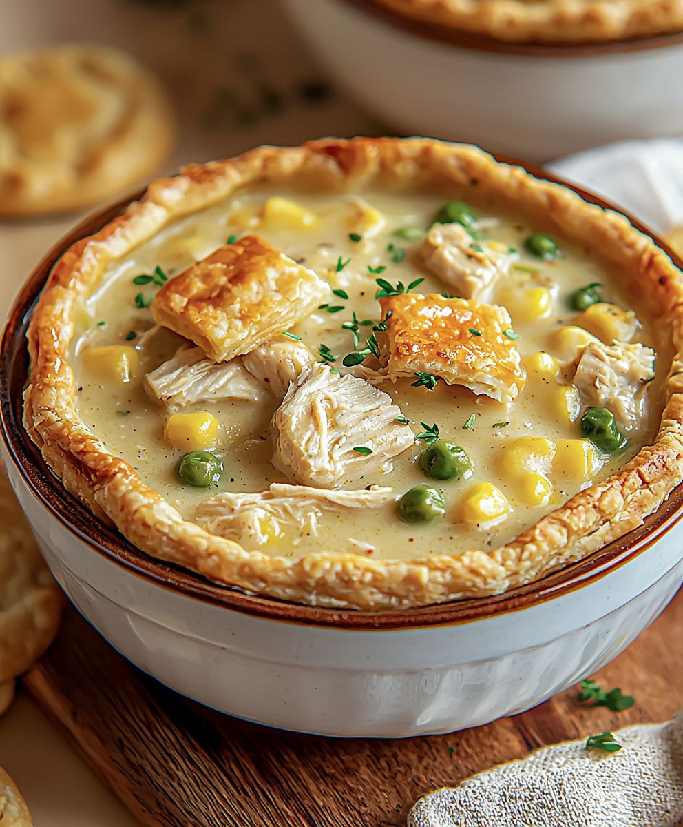 Crock Pot Chicken Pot Pie