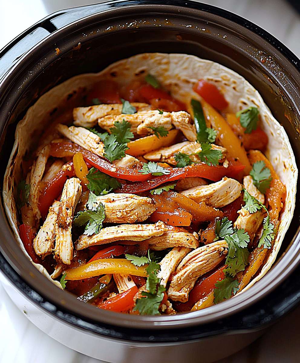 Chicken Fajitas Slow Cooker