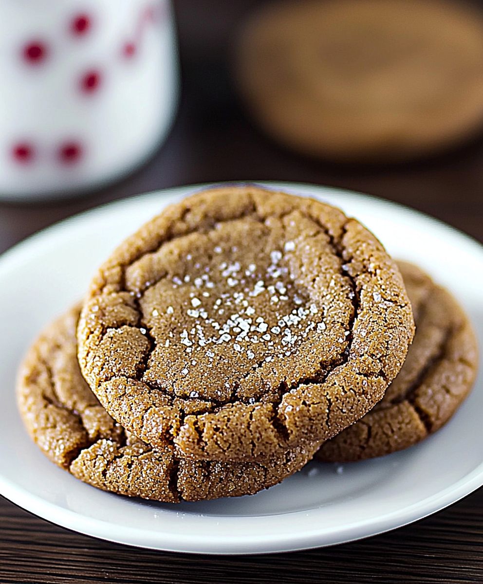 Ginger Molasses Cookies